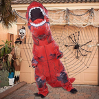 DinoMax Aufblasbares T-Rex Kostüm Faschingskostüm