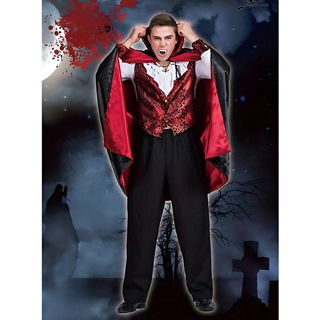 Vlad der Finstere Umhang - Faschingskostüm Halloweenkostüm