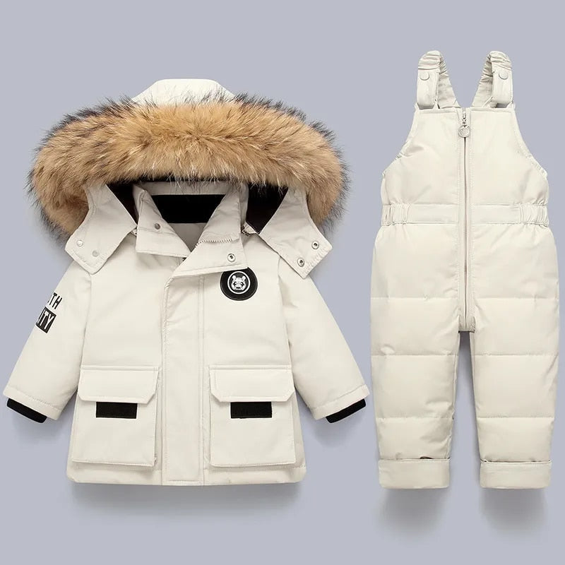 Ferono Kinder Winterjacke & Hose, Baby Winter Schneeoutfit