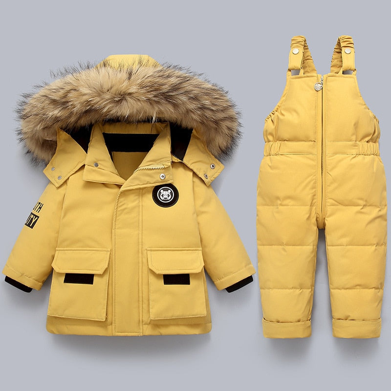 Ferono Kinder Winterjacke & Hose, Baby Winter Schneeoutfit
